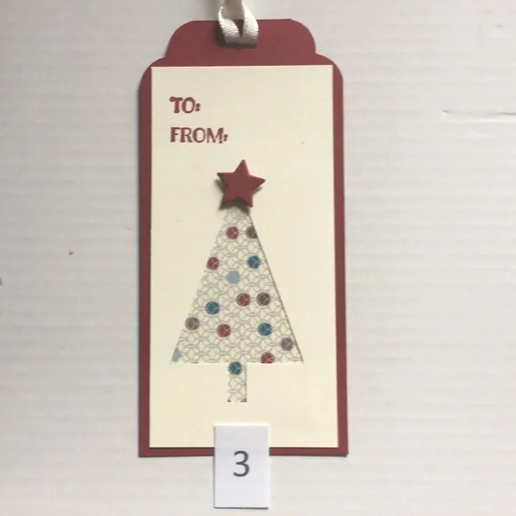 PICK 12 Fancy Christmas Tags FREE SHIPPING - Picture 4 of 15